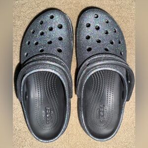 Crocs Women’s Platform Glitter Clog - size 7